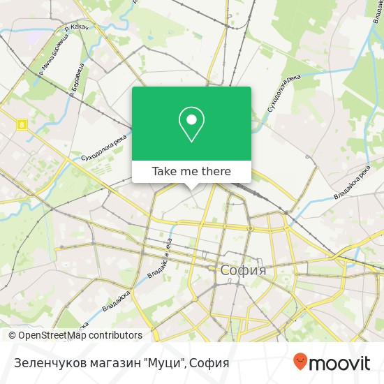 Зеленчуков магазин "Муци" карта