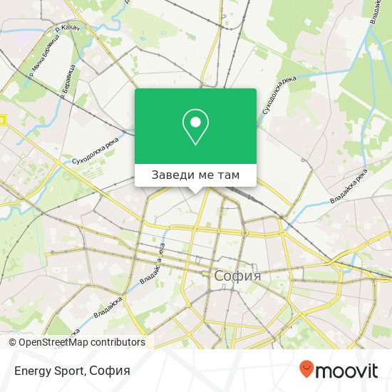 Energy Sport карта