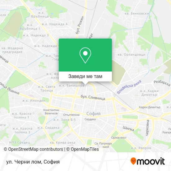 ул. Черни лом карта