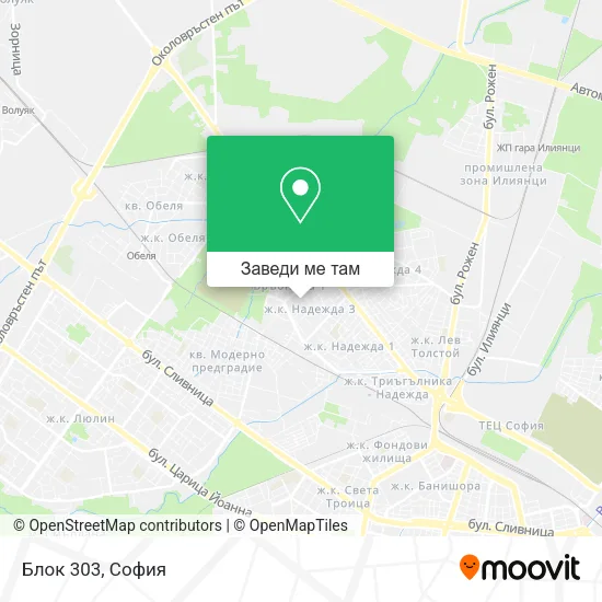 Блок 303 карта