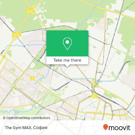 The Gym MAX карта
