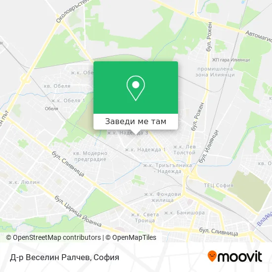 Д-р Веселин Ралчев карта