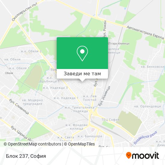Блок 237 карта