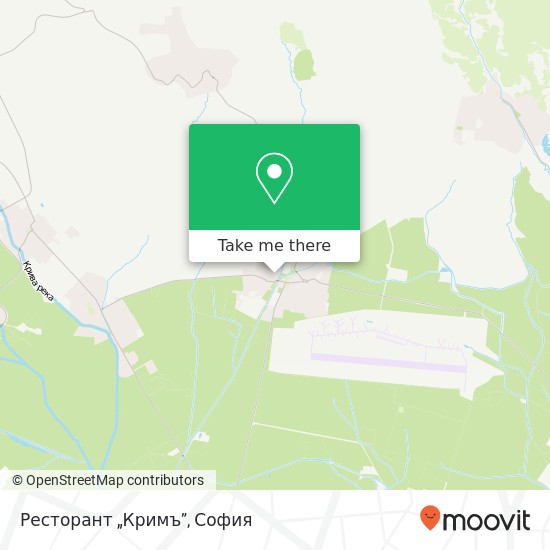 Ресторант „Кримъ” карта