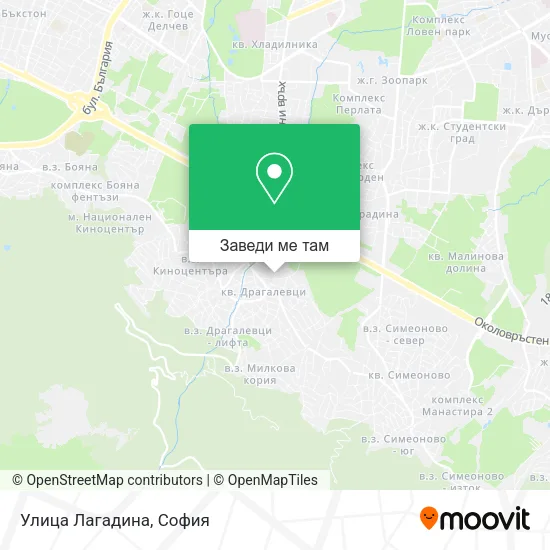 Улица Лагадина карта