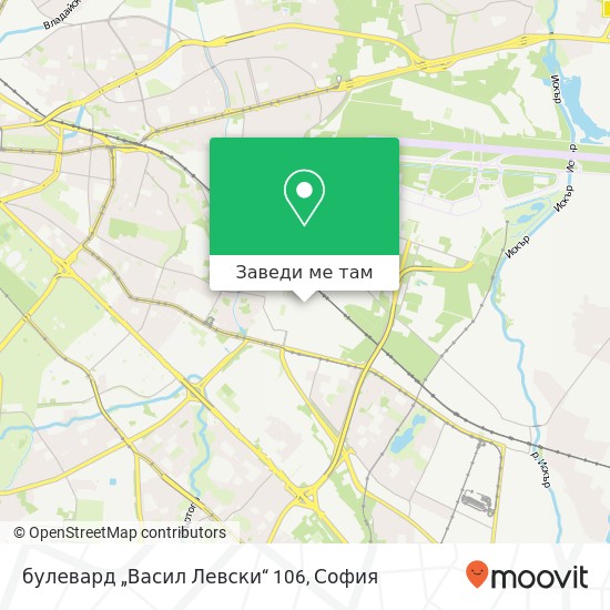 булевард „Васил Левски“ 106 карта