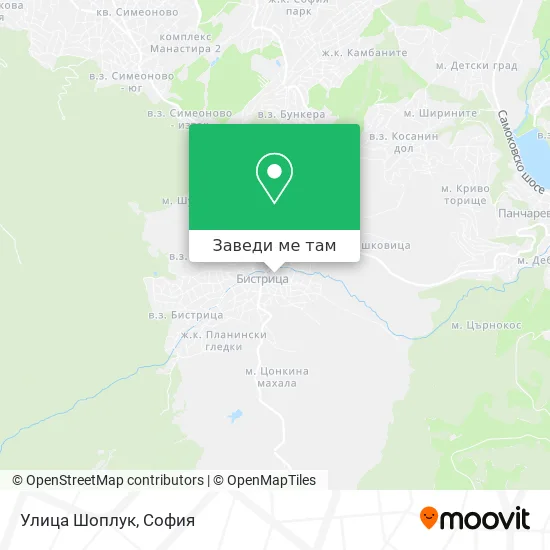 Улица Шоплук карта