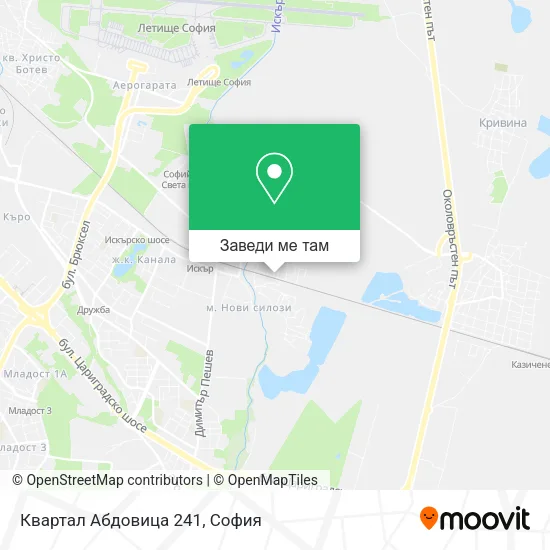 Квартал Абдовица 241 карта