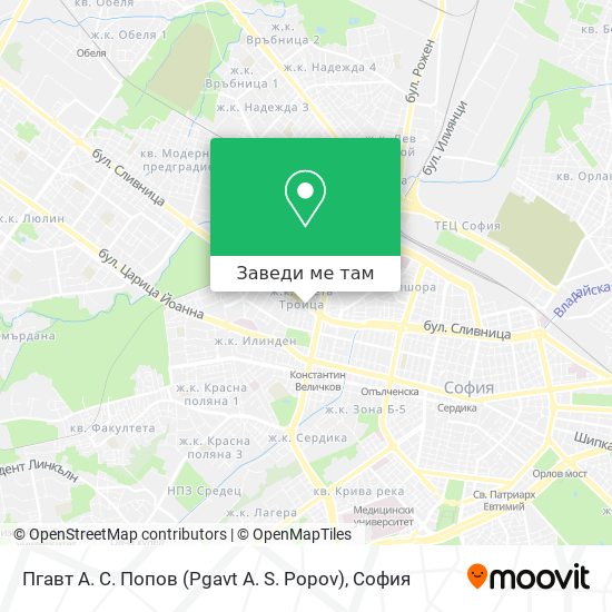 Пгавт А. С. Попов (Pgavt A. S. Popov) карта