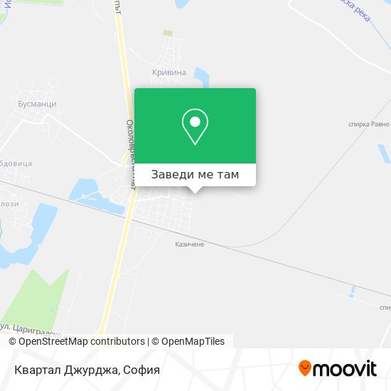 Квартал Джурджа карта