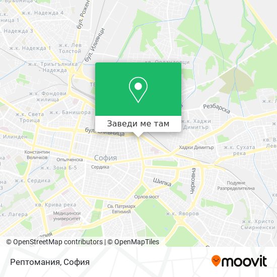 Рептомания карта