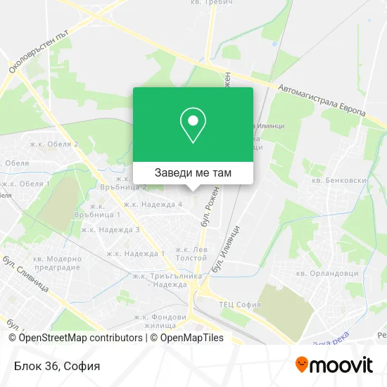 Блок 36 карта