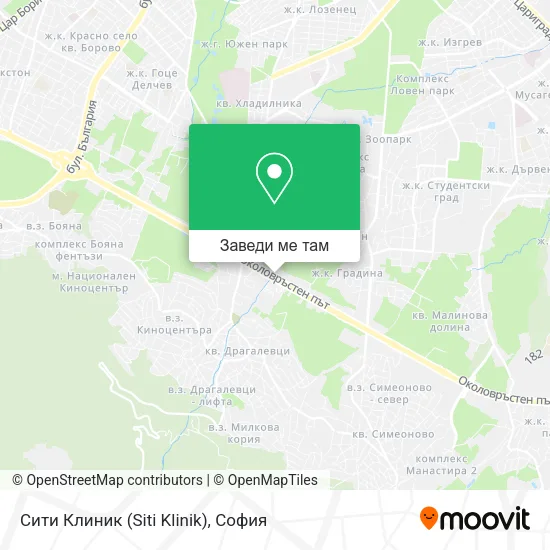 Сити Клиник (Siti Klinik) карта