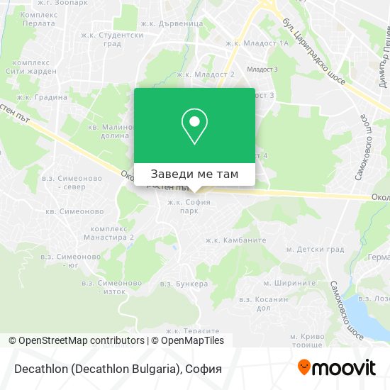 Decathlon (Decathlon Bulgaria) карта