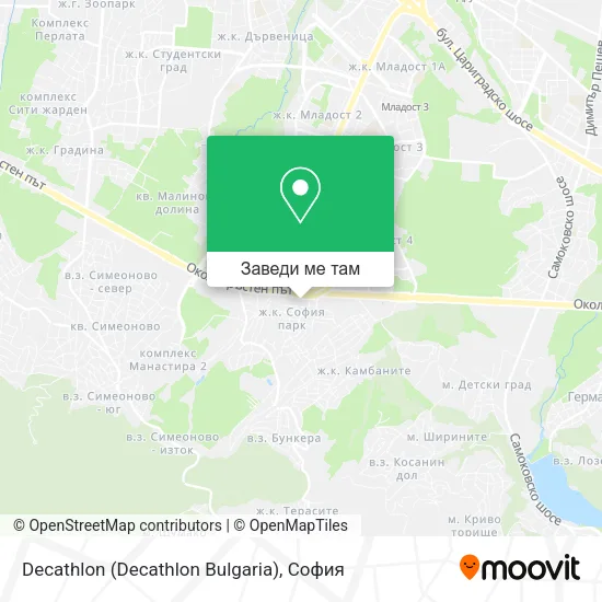 Decathlon (Decathlon Bulgaria) карта