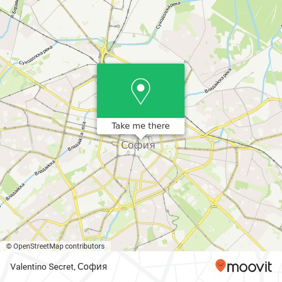 Valentino Secret карта