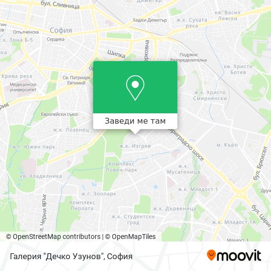Галерия "Дечко Узунов" карта