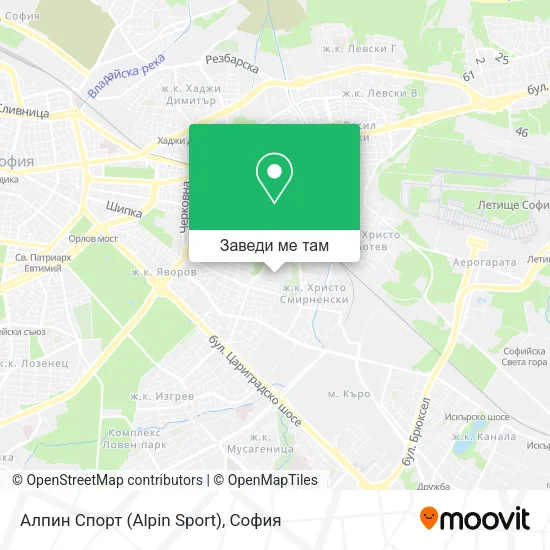 Алпин Спорт (Alpin Sport) карта