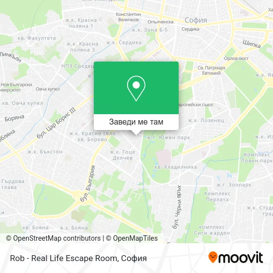 Rob - Real Life Escape Room карта