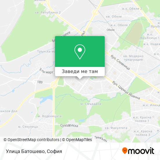 Улица Батошево карта