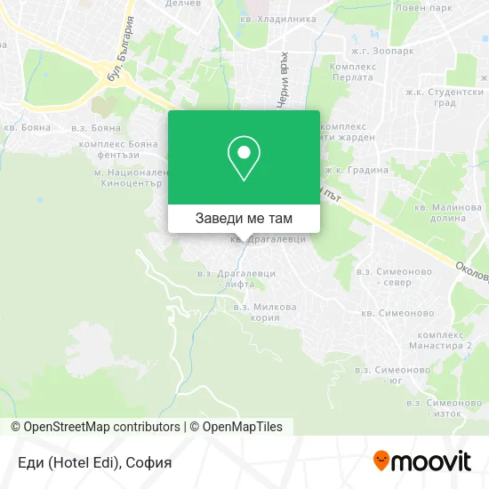 Еди (Hotel Edi) карта