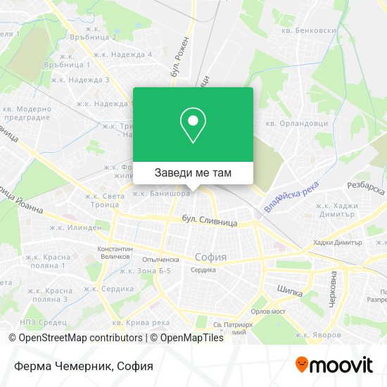 Ферма Чемерник карта