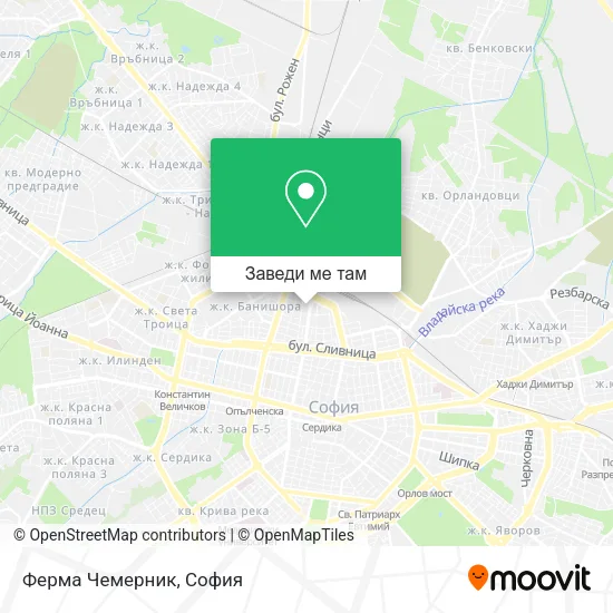 Ферма Чемерник карта