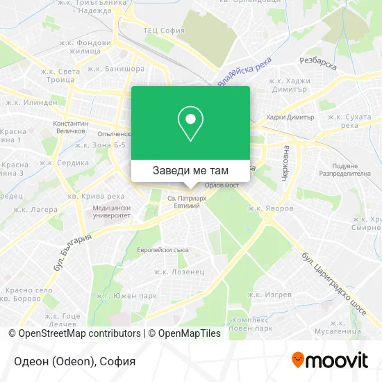 Одеон (Odeon) карта