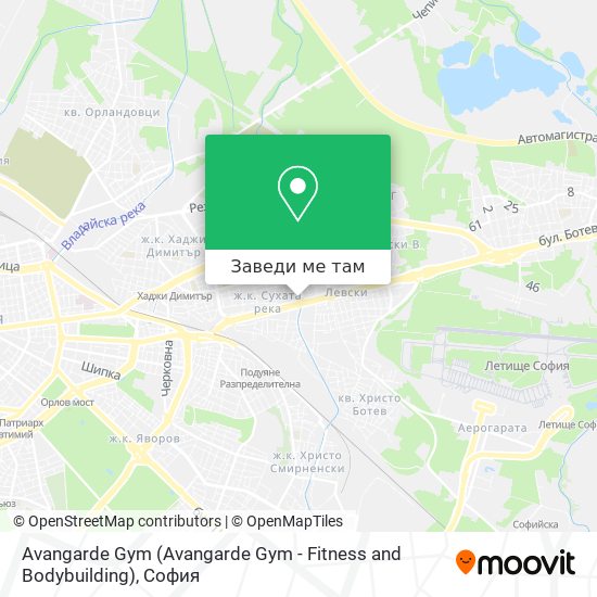 Avangarde Gym (Avangarde Gym - Fitness and Bodybuilding) карта