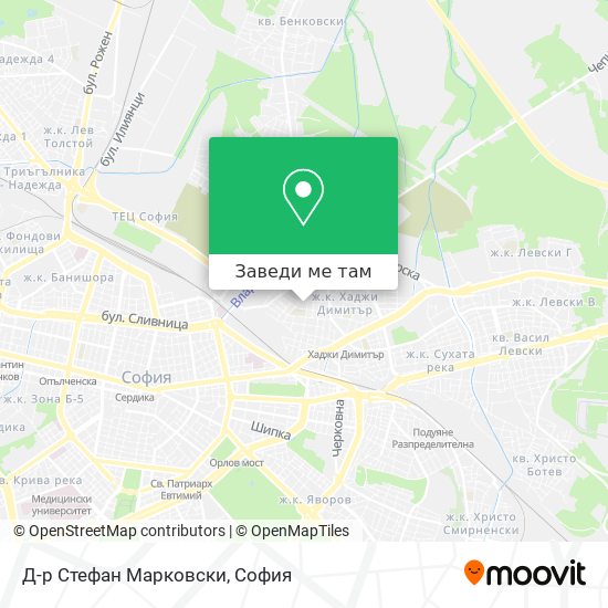 Д-р Стефан Марковски карта
