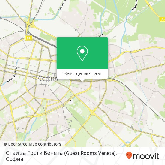 Стаи за Гости Венета (Guest Rooms Veneta) карта
