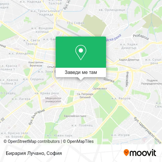 Бирария Лучано карта