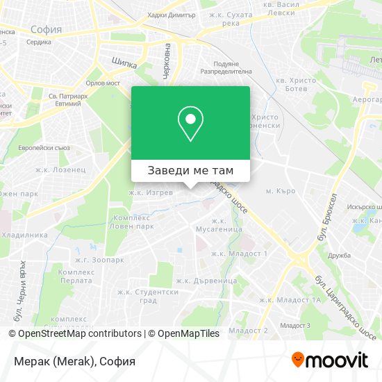 Мерак (Merak) карта