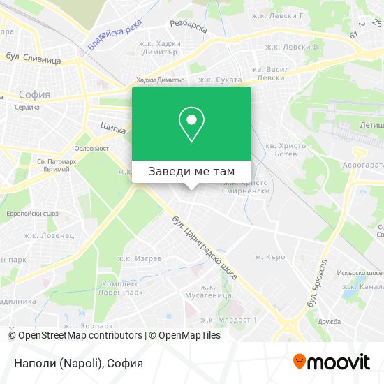 Наполи (Napoli) карта