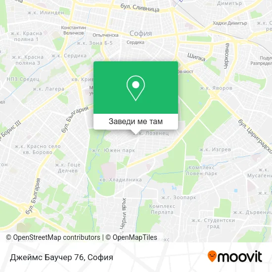 Джеймс Баучер 76 карта