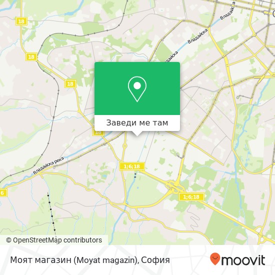 Моят магазин (Moyat magazin) карта