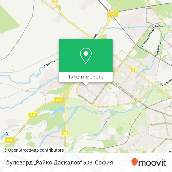 булевард „Райко Даскалов“ 503 карта