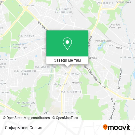 Софармаси карта