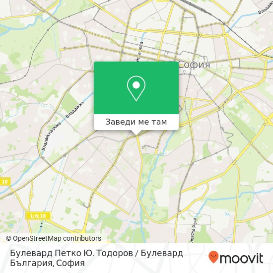 Булевард Петко Ю. Тодоров / Булевард България карта
