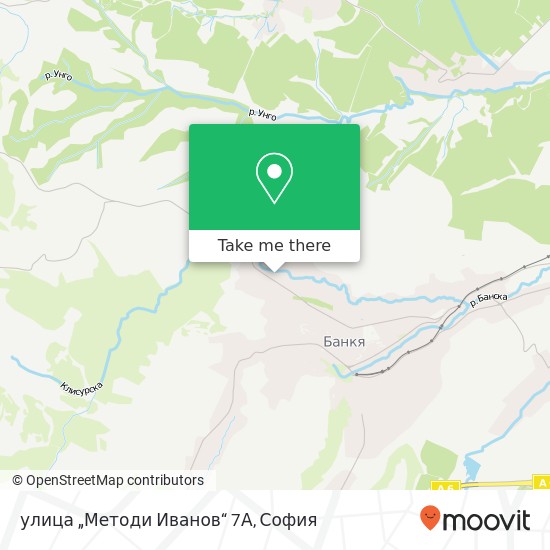 улица „Методи Иванов“ 7А карта