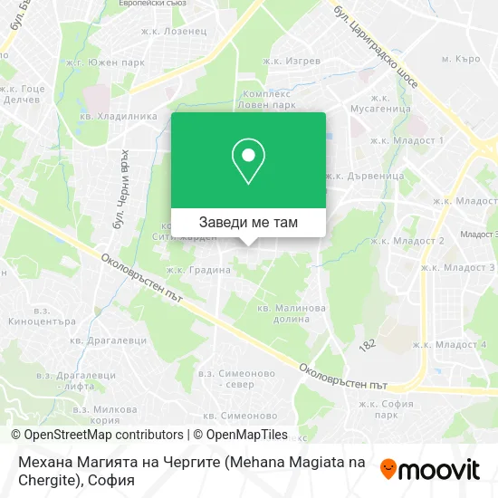 Механа Магията на Чергите (Mehana Magiata na Chergite) карта