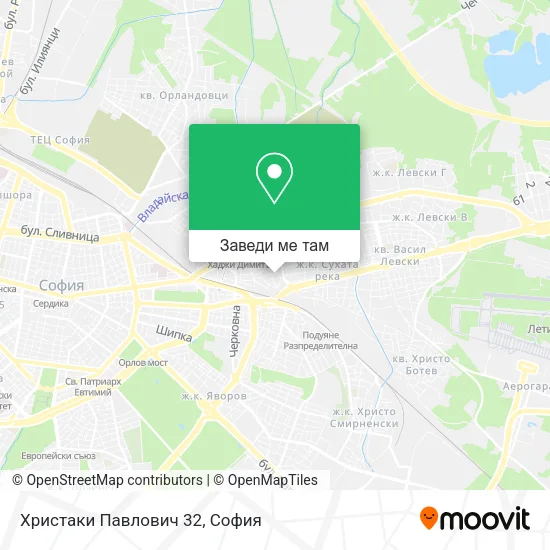 Христаки Павлович 32 карта