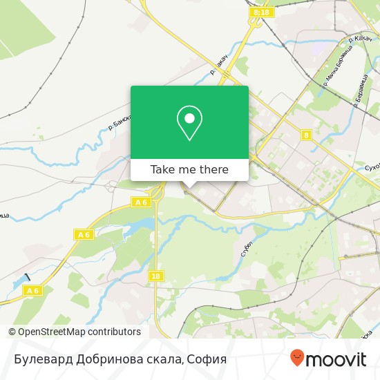 Булевард Добринова скала карта