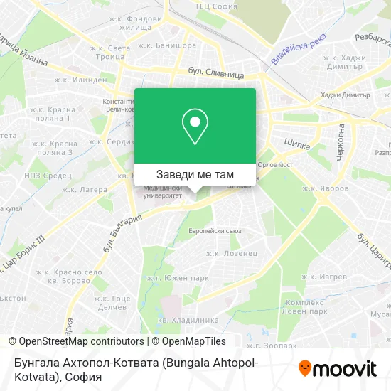 Бунгала Ахтопол-Котвата (Bungala Ahtopol-Kotvata) карта