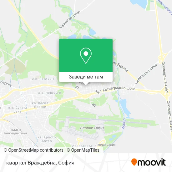 квартал Враждебна карта