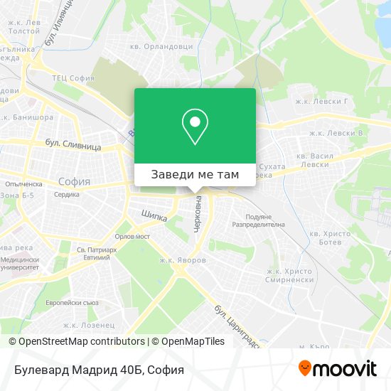 Булевард Мадрид 40Б карта