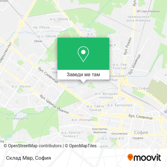 Склад Мвр карта