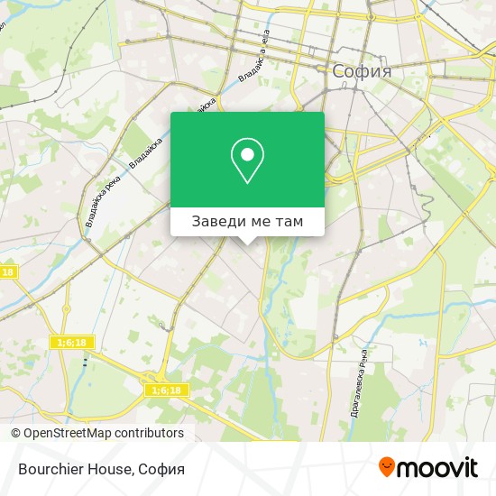 Bourchier House карта