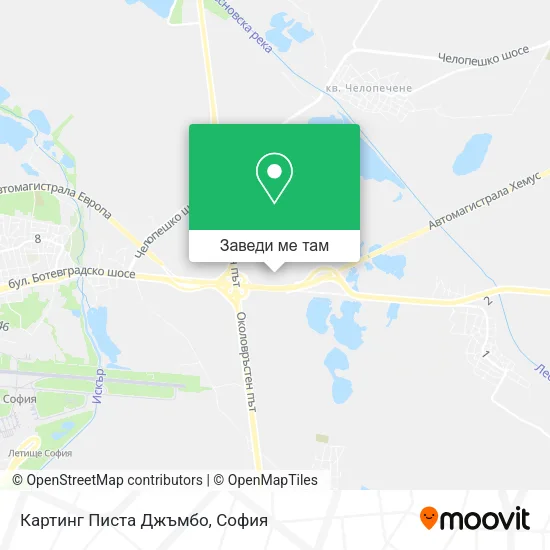 Картинг Писта Джъмбо карта
