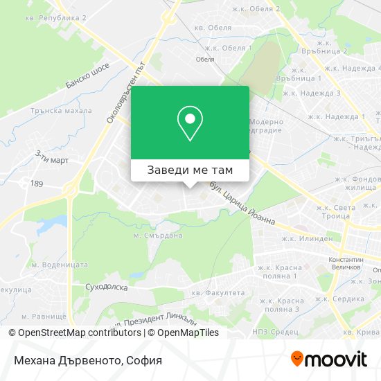 Механа Дървеното карта